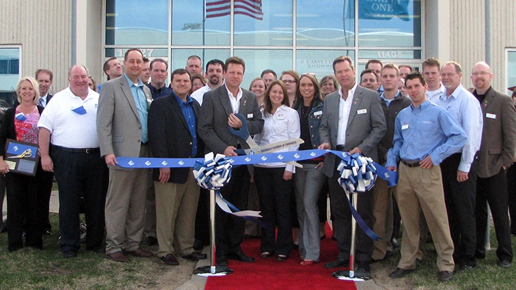 URB ribbon cutting_2009
